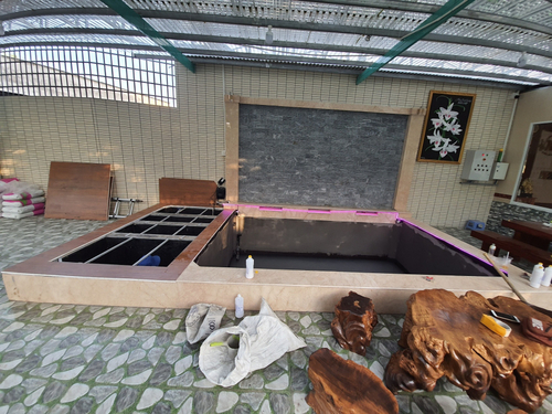 XÂY DỰNG HỒ CÁ KOI